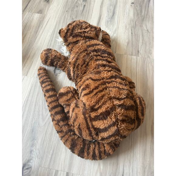 Jellycat Tia Tiger Huge RETIRED Super Soft Plush Stuffed Animal 36" w/Tail - Picture 4 of 5